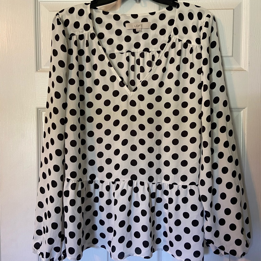 Long sleeve blouse